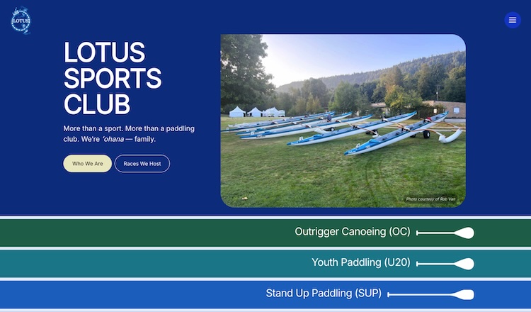 New Lotus Homepage