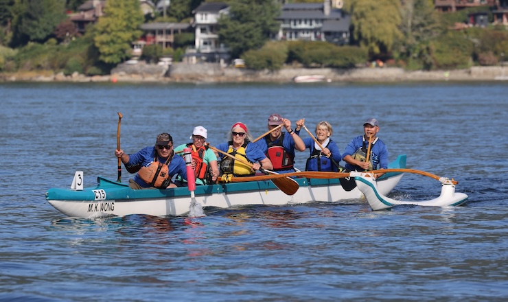Team at the Poker Paddle